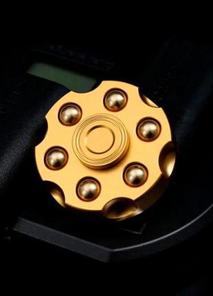 Спінер-антистрес revolver іграшка з металу фіджет5 фото