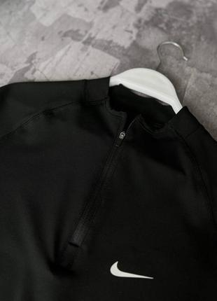 Чоловічий рашгард nike tee athletics black.4 фото