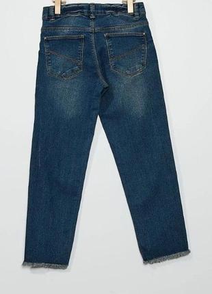 Стильні брендові джинси regular для дівчинки kiabi (франція)2 фото