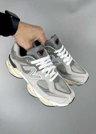 New balance 9060 light grey3 фото