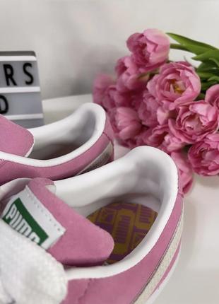 Puma suede pink оригинал пума2 фото