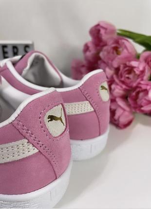 Puma suede pink оригинал пума7 фото