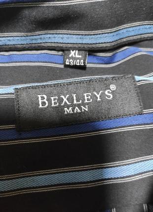 Стильная мужская рубашка bexleys man р. xl воротник 43/442 фото