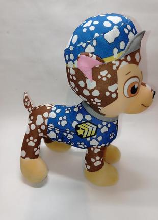 М'яка іграшка розмальовка гонщик чейз щенячий патруль paw patrol chase2 фото