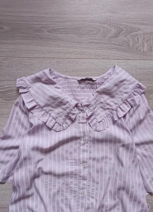 Блуза з комірцем4 фото