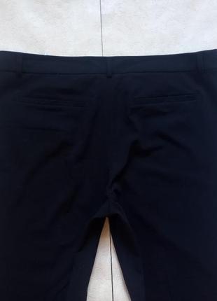 Классические брендовые черные штаны брюки с высокой талией на высокий рост yessica, 18 pазмер.2 фото