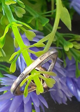 1971 год! 🍒 костромская ювелирная фабрика винтаж 875 проба кольцо перстень серебро...