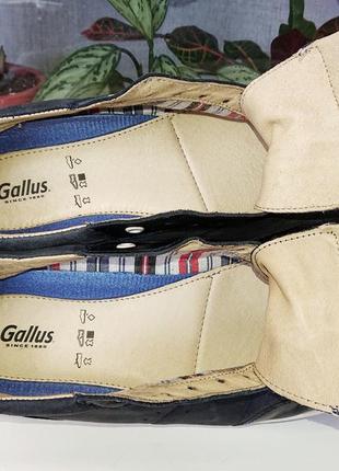Удобные  мягкие и легкие кожаные кроссовки "gallus ®"! австрия! оригинал! 43 р.6 фото