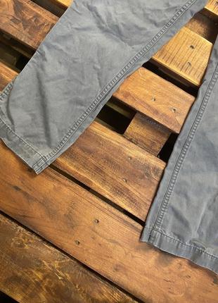Мужские хлопковые джинсы (штаны, брюки) gap (гэп срр идеал оригинал серые)6 фото