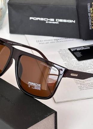 Солнцезащитные мужские очки porsche design polarized1 фото