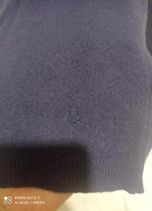 Кк. вовняний брендовий пуловер унісекс шерсть, вовна кашемір кашемір4 фото