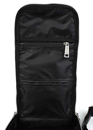 Чоловічий рюкзак слінг на одне плече tarwa ga-0910-4lx чорна наппа10 фото