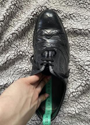 Мужские броги классические туфли оксфорды праздничные3 фото