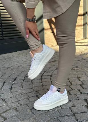 Кроссовки nb 302 full white3 фото