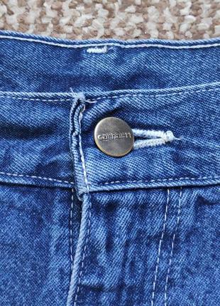 Carhartt loose original fit джинсы workwear оригинал (w36 l32)3 фото
