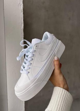 Nike court legacy white кросівки, кроссовки9 фото