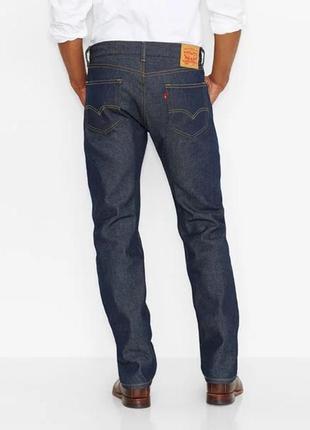 Джинси levi's men's 505 regular fit jean rigid 0050502172 фото