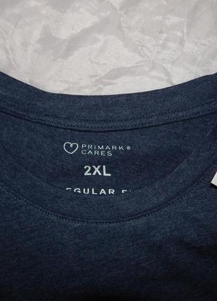 Мужская футболка primark cares оригинал р.52-54 052fmls  (только в указанном размере, только 1 шт)6 фото