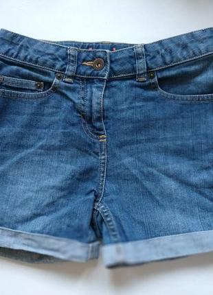 Johnnieb шорти джинсові блакитні сині джинс шортики модні універсальні стильні1 фото
