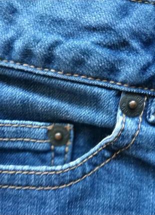 Johnnieb шорти джинсові блакитні сині джинс шортики модні універсальні стильні6 фото
