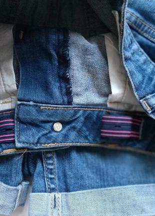 Johnnieb шорти джинсові блакитні сині джинс шортики модні універсальні стильні2 фото