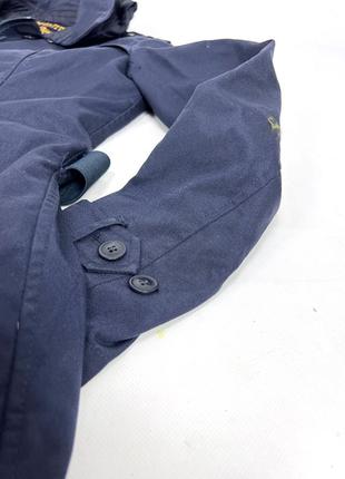 Куртка фирменная woolrich johnCPros, синяя, качественная, непромокаемая7 фото