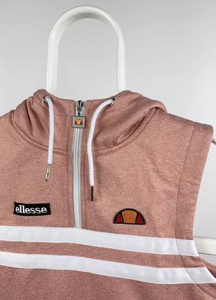 Оригинальный кроп топ худи жилетка ellesse3 фото