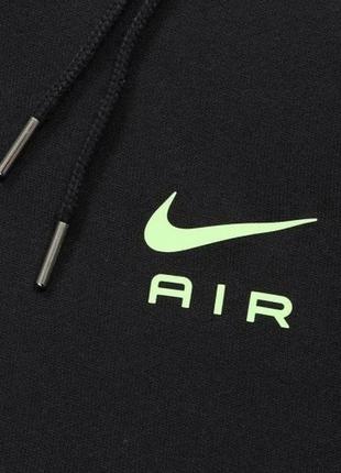 Кофта лонгслив nike m nsw nike air ft po hoodie (dq4207-011) оригинал!2 фото