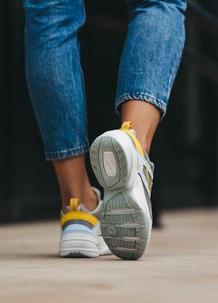 Жіночі кросівки nike m2k blue yellow | smb2 фото