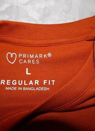 Мужская футболка primark cares оригинал р.50 055fmls  (только в указанном размере, только 1 шт)7 фото