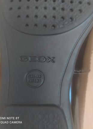 Кожаные туфли geox respira4 фото