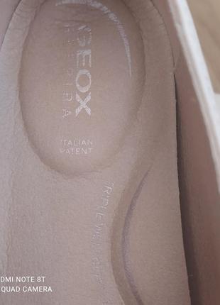 Кожаные туфли geox respira6 фото