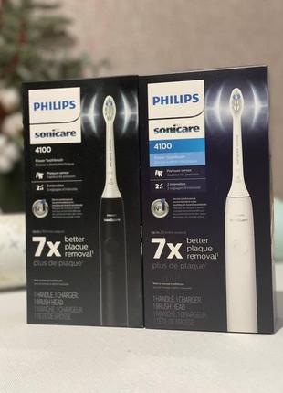 Зубна щітка нова philips sonicare 4100 (hx3681/26) є різні кольори1 фото