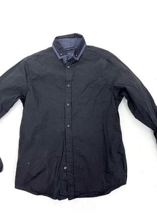 Рубашка фирменная process black, качественная, черная4 фото