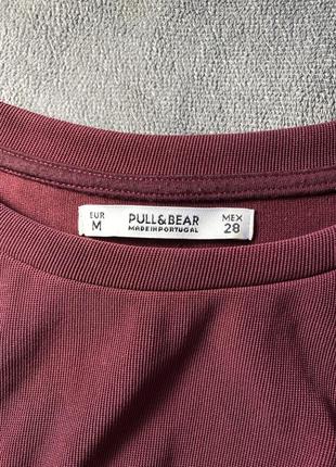 Платье с декольте pull &amp; bear2 фото