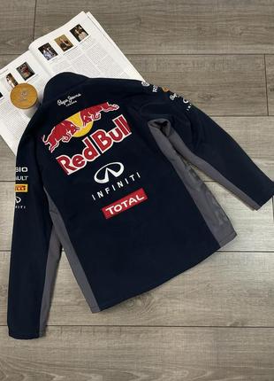 Оригинальная куртка pele jeans junior otl softshell jacket infiniti red bull3 фото