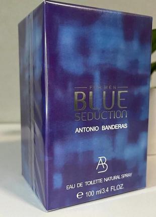 Antonio banderas blue seduction for men 100 ml антонио бандерас блю седакшн парфюм парфюм2 фото