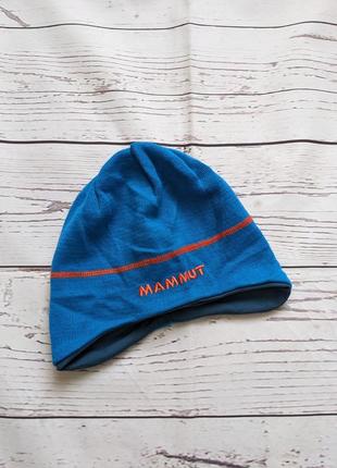 Голубая шапка от mammut1 фото