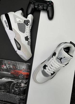 Мужские кроссовки nike air jordan retro 4 топ качество!