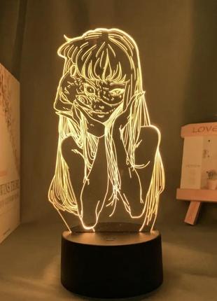 3d аниме настольная лампа с томие