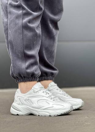 Мужские текстильные, белые, стильные кроссовки. от 41 до 45 гг. m103 sk2502-17 в демисезонные6 фото