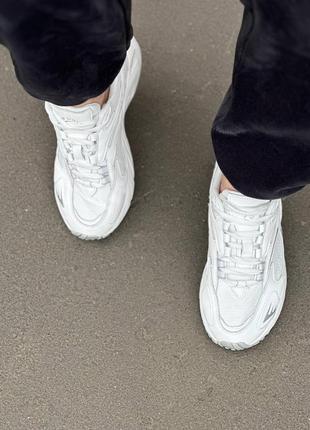 Мужские текстильные, белые, стильные кроссовки. от 41 до 45 гг. m103 sk2502-17 в демисезонные2 фото