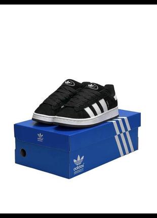 Жіночі кросівки adidas originals campus black white