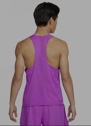 Мужской костюм шорты майка nike dri-fit adv aeroswift singlet спортивный профессиональный беговой комплект новый оригинал2 фото