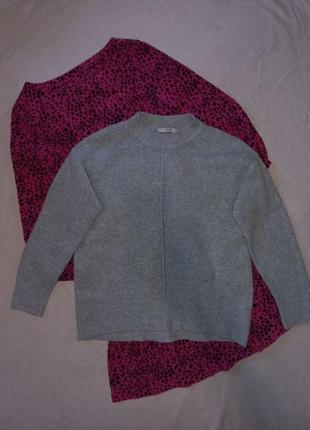 Серый базовый кэжуал свитер george1 фото