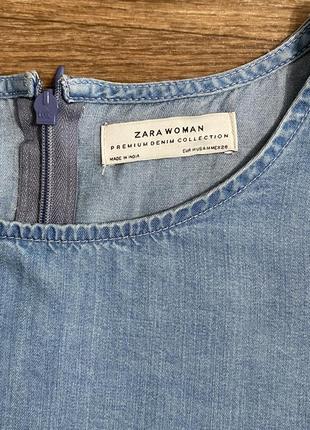 Сукня zara premium denim collection4 фото