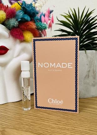 Оригинальный пробник парфюмированная вода chloe nomade nuit d`egypte1 фото