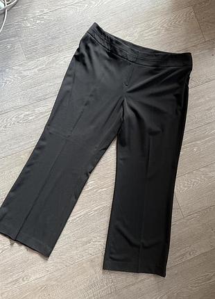 🪩черные широкие брюки батал брюки большого размера debenhams 20/4xl