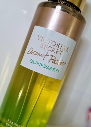 Спрей victoria's secret coconut passion sunkissed fragrance mist (виктория секрет)