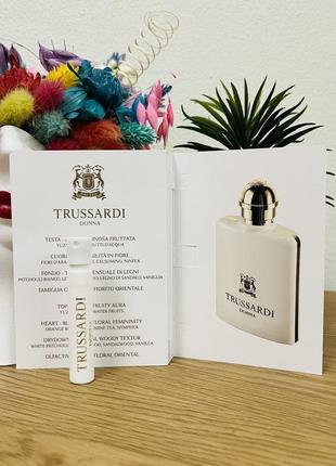 Оригинальный пробник парфюмированная вода trussardi donna 20113 фото
